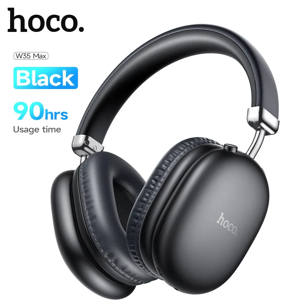 Hoco W35 Max Wireless Headphone- Black Color